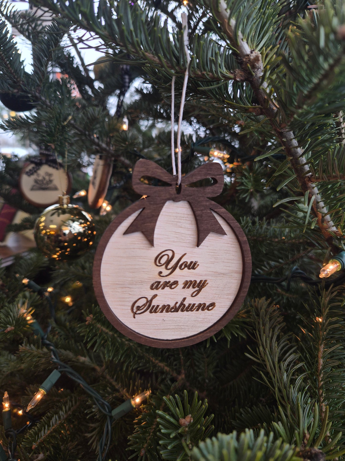 Wooden Reader Ornaments