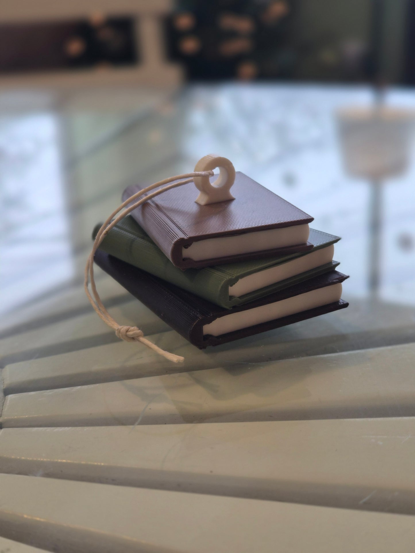 Book Stack Ornament