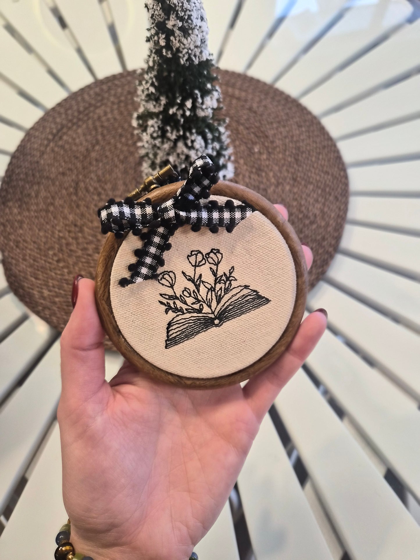 Embroidered Ornament