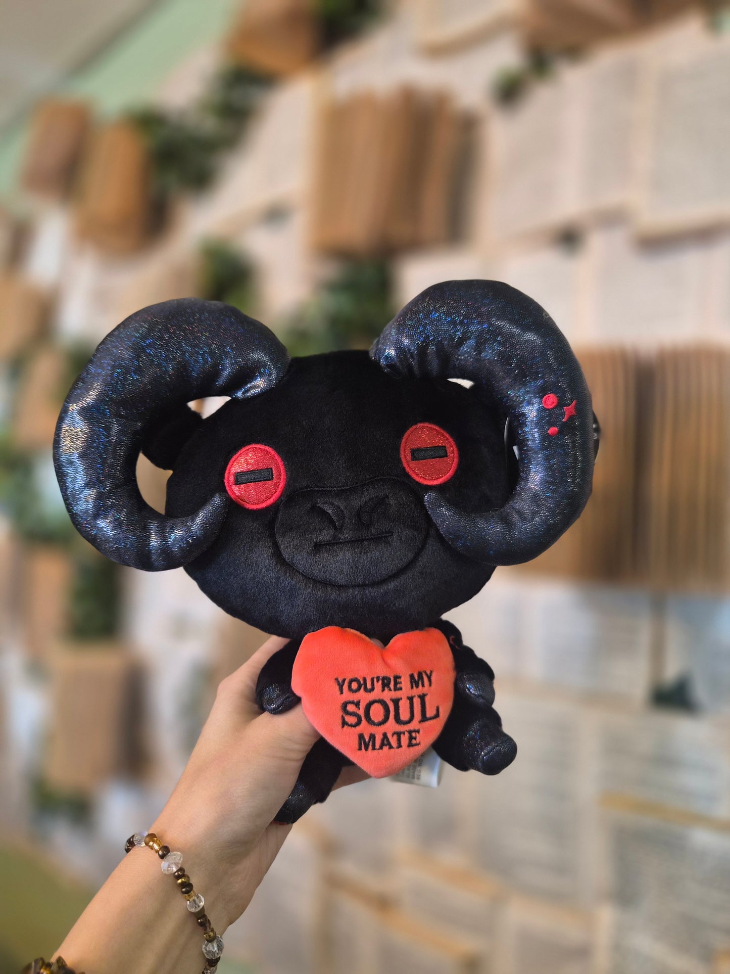 "You’re My Soulmate" Devil Goat Plush