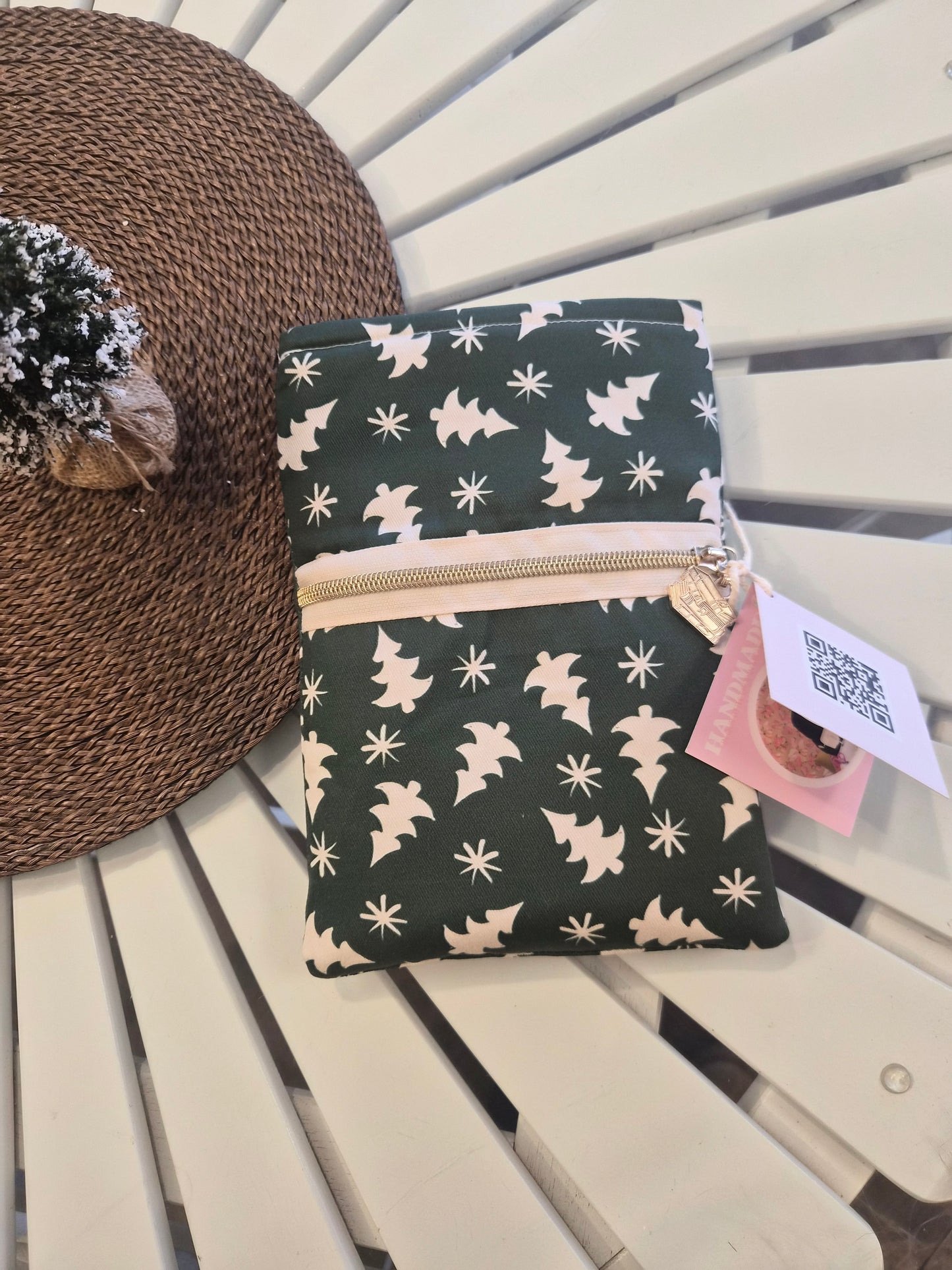 Small Padded Book Sleeve (great for a traditional kindle)