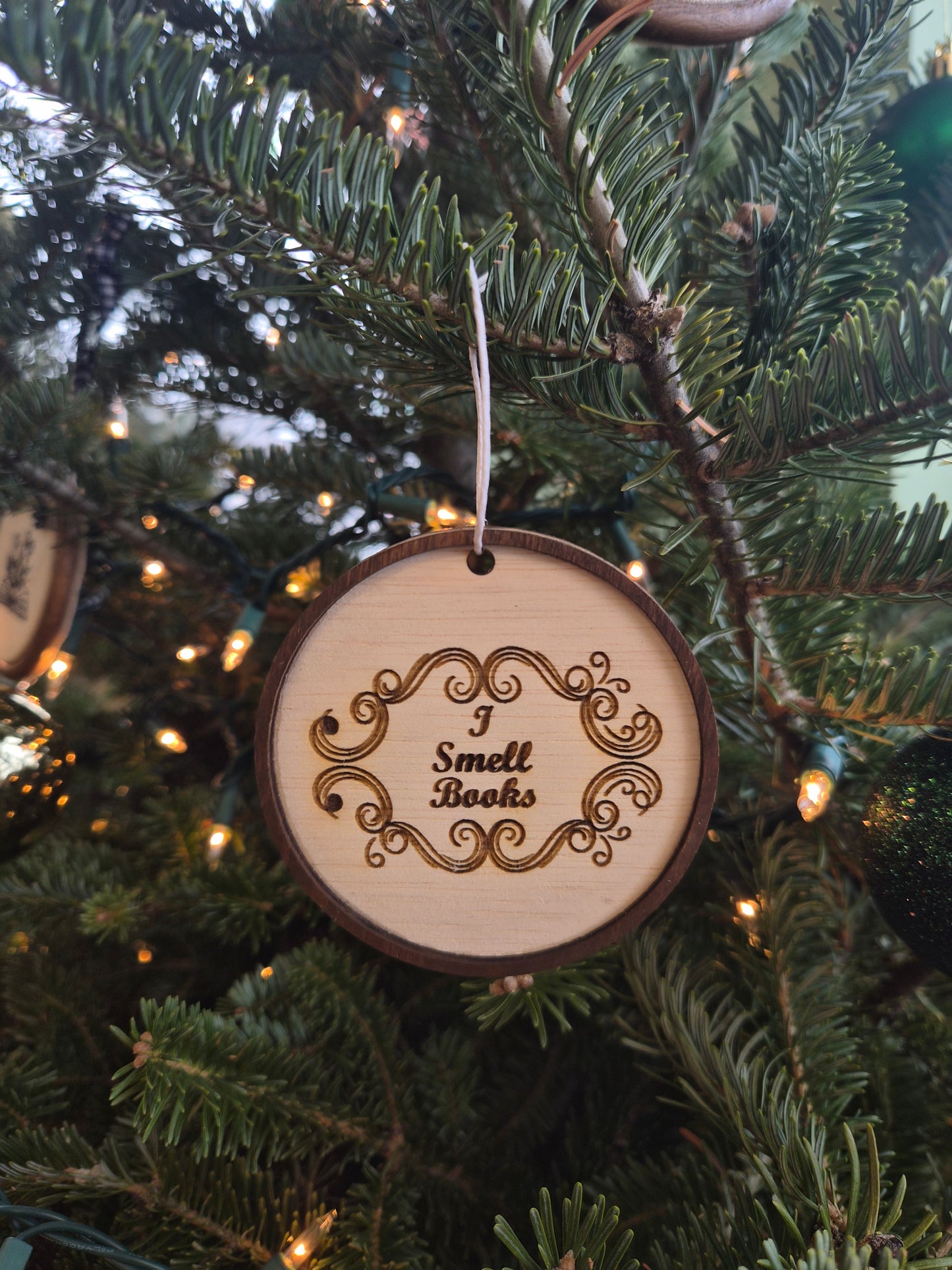 Wooden Reader Ornaments