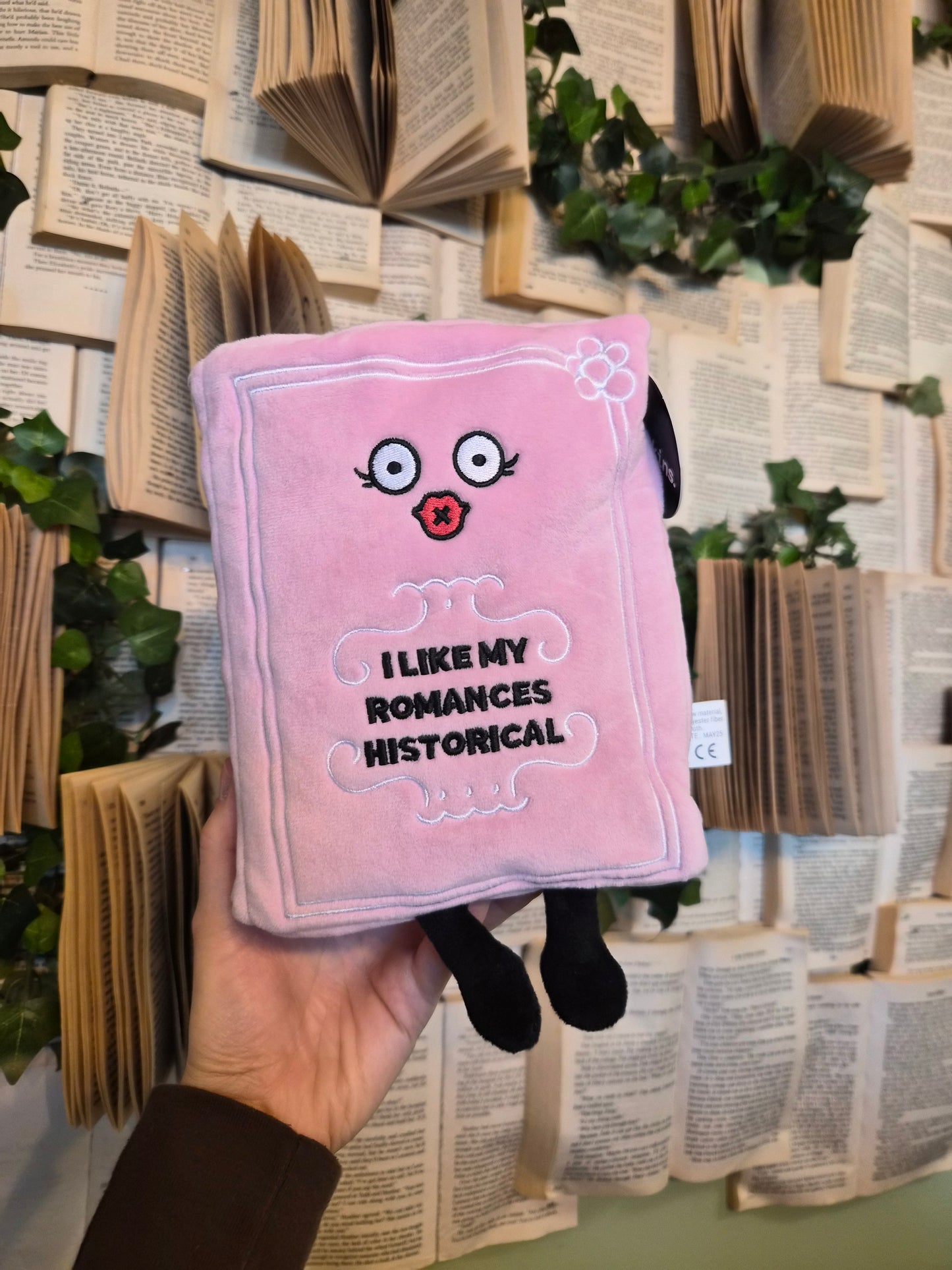 "I Like My Romances Historical" Plush