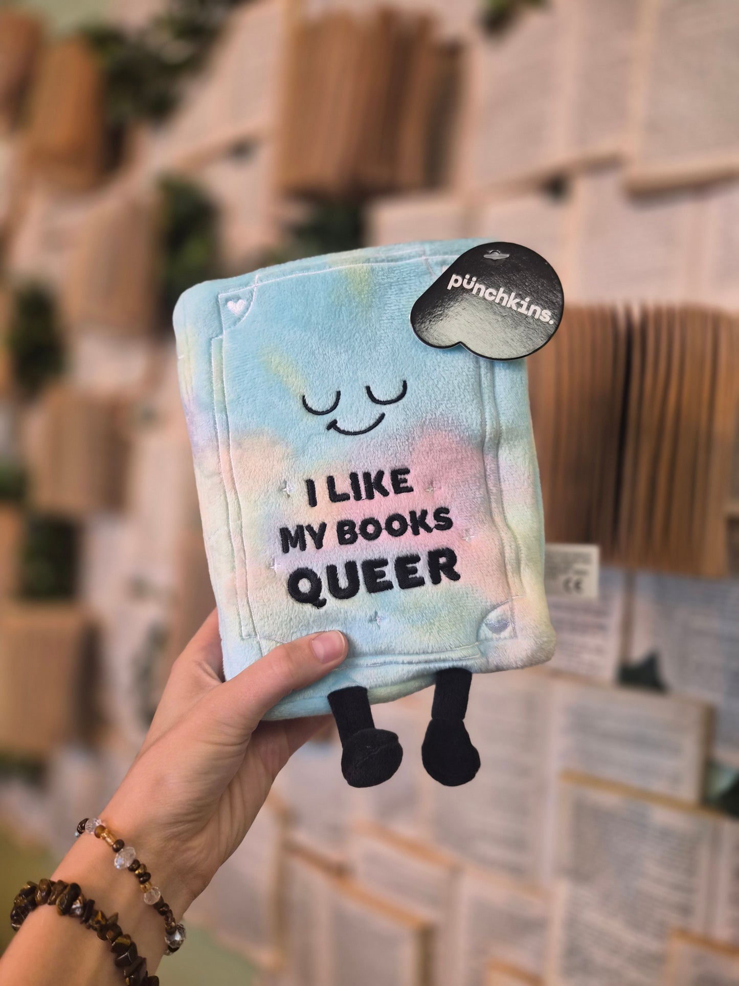 "I Like My Books Queer" Book Plush