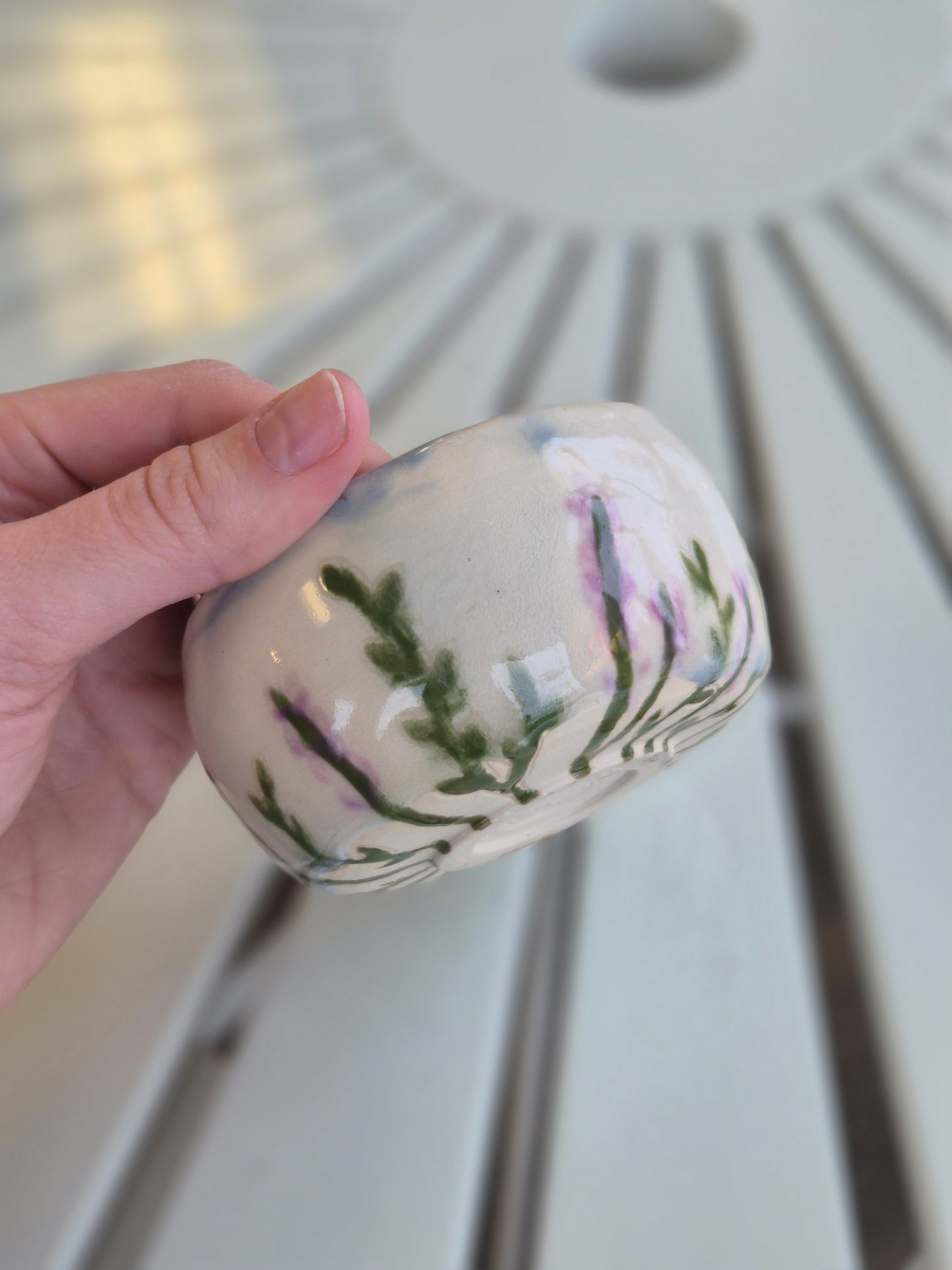 Handcrafted Lavender Trinket Dish