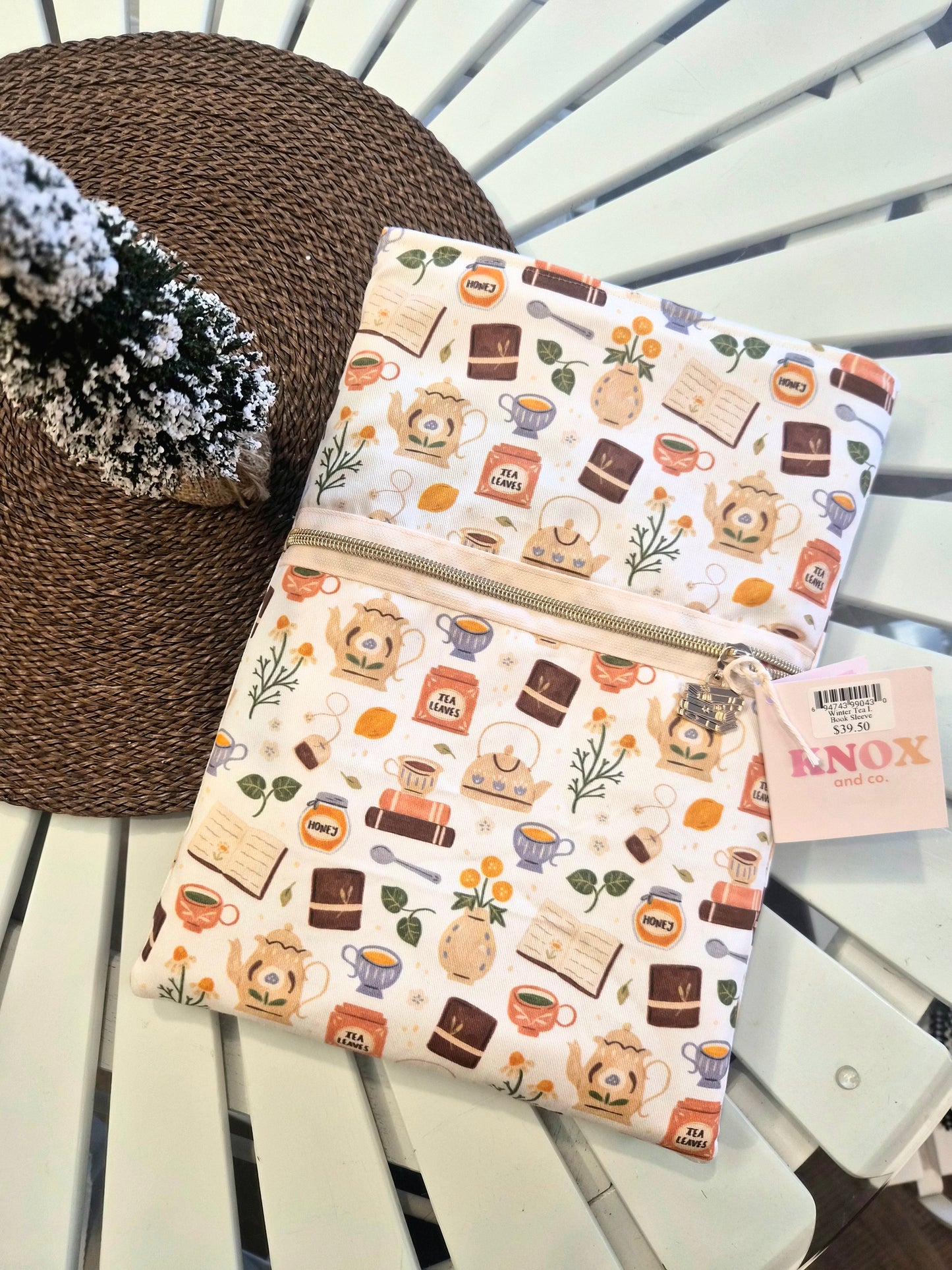 Large Padded Book Sleeve (great for an ipad or kindle scribe)