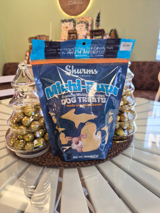 Michi-Pups Crunchy Michigan Shaped Dog Treats
